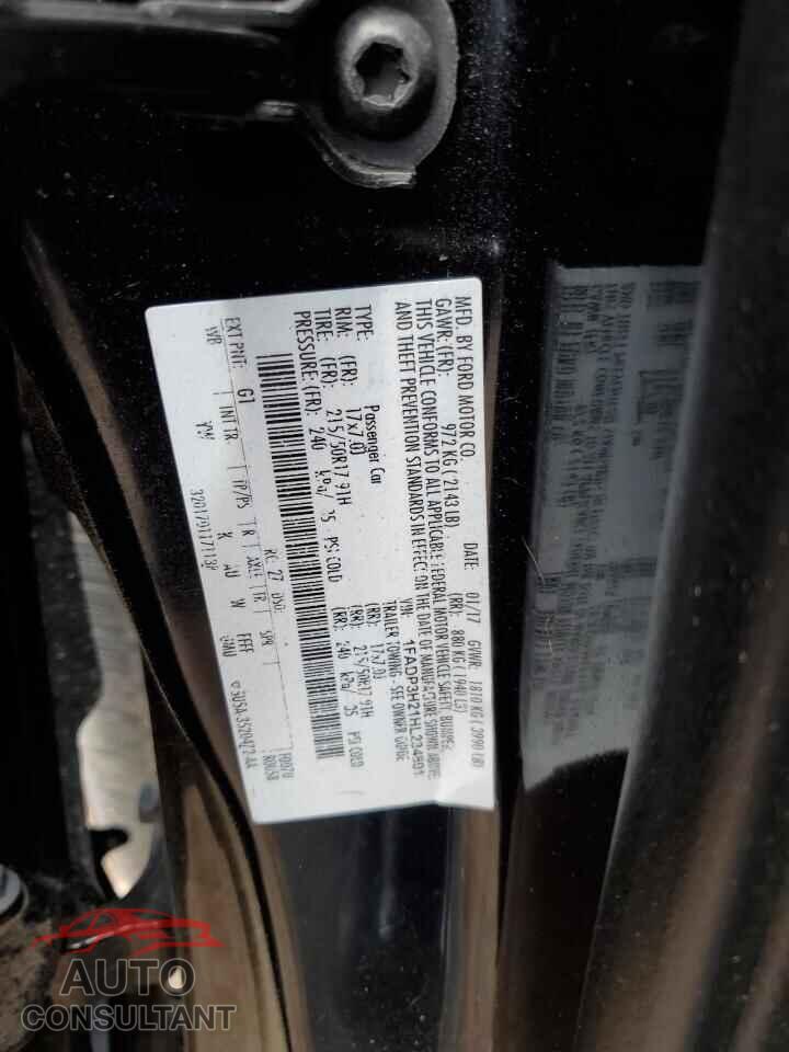 FORD FOCUS 2017 - 1FADP3H21HL234801