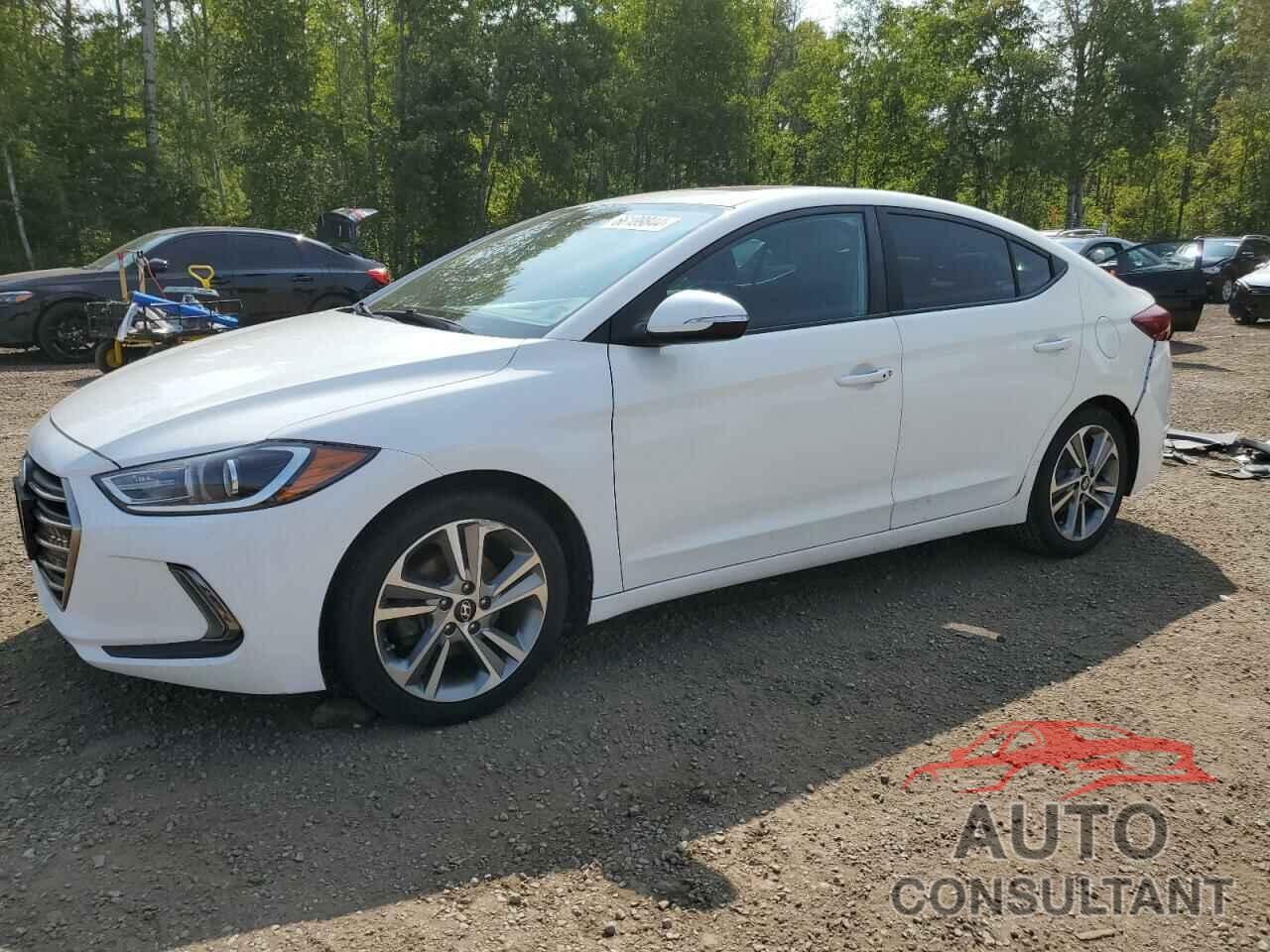 HYUNDAI ELANTRA 2018 - KMHD84LF3JU540515