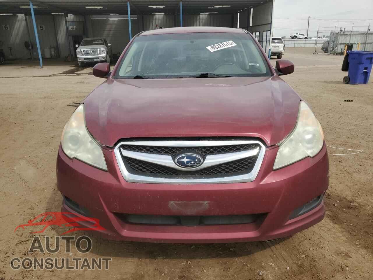 SUBARU LEGACY 2010 - 4S3BMEJ64A2247895