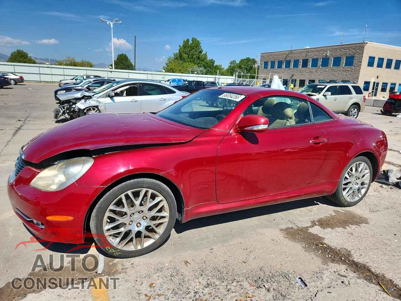 LEXUS SC430 2010 - JTHFN2EY8A9021602