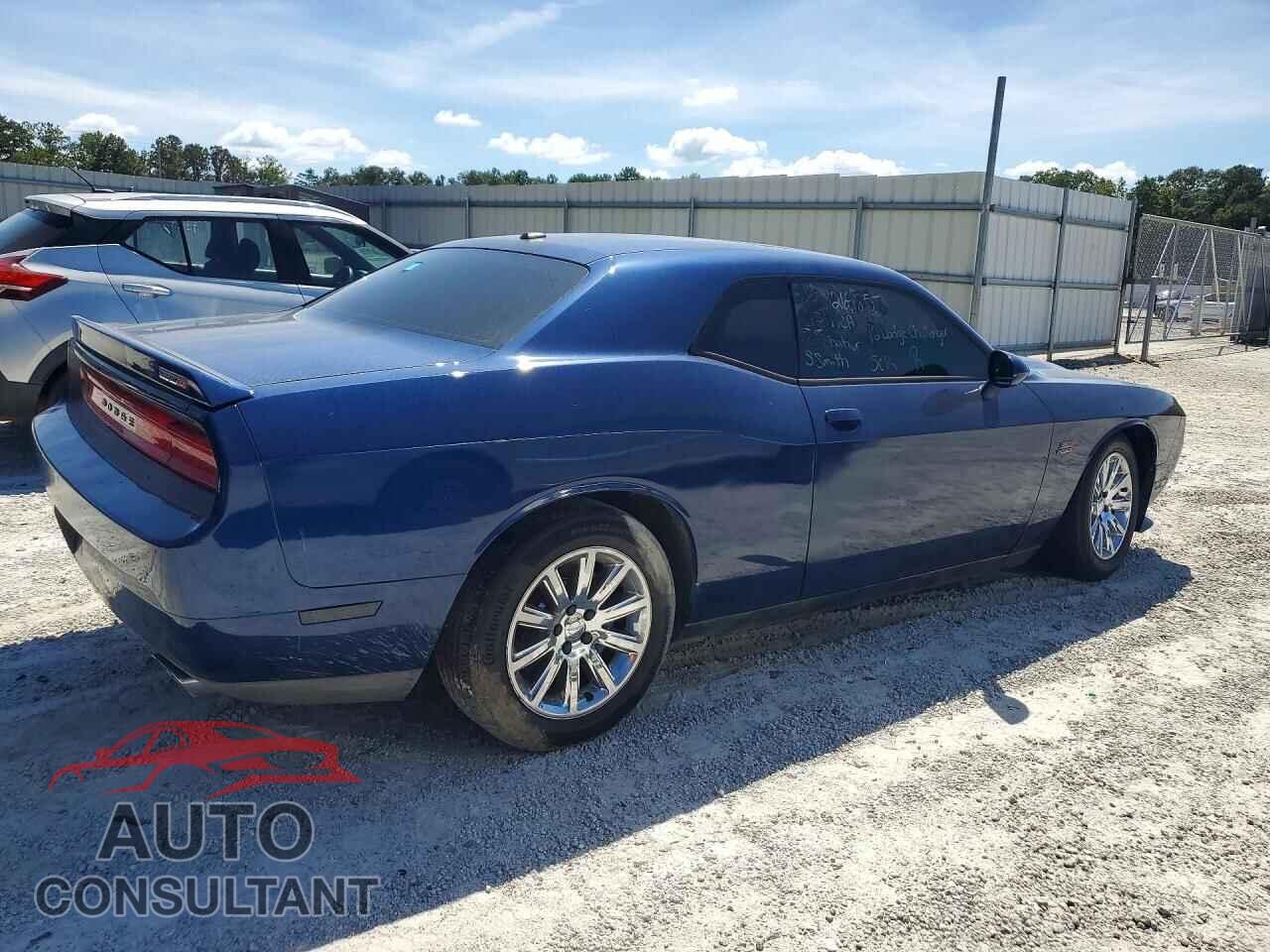 DODGE CHALLENGER 2012 - 2C3CDYCJXCH269857
