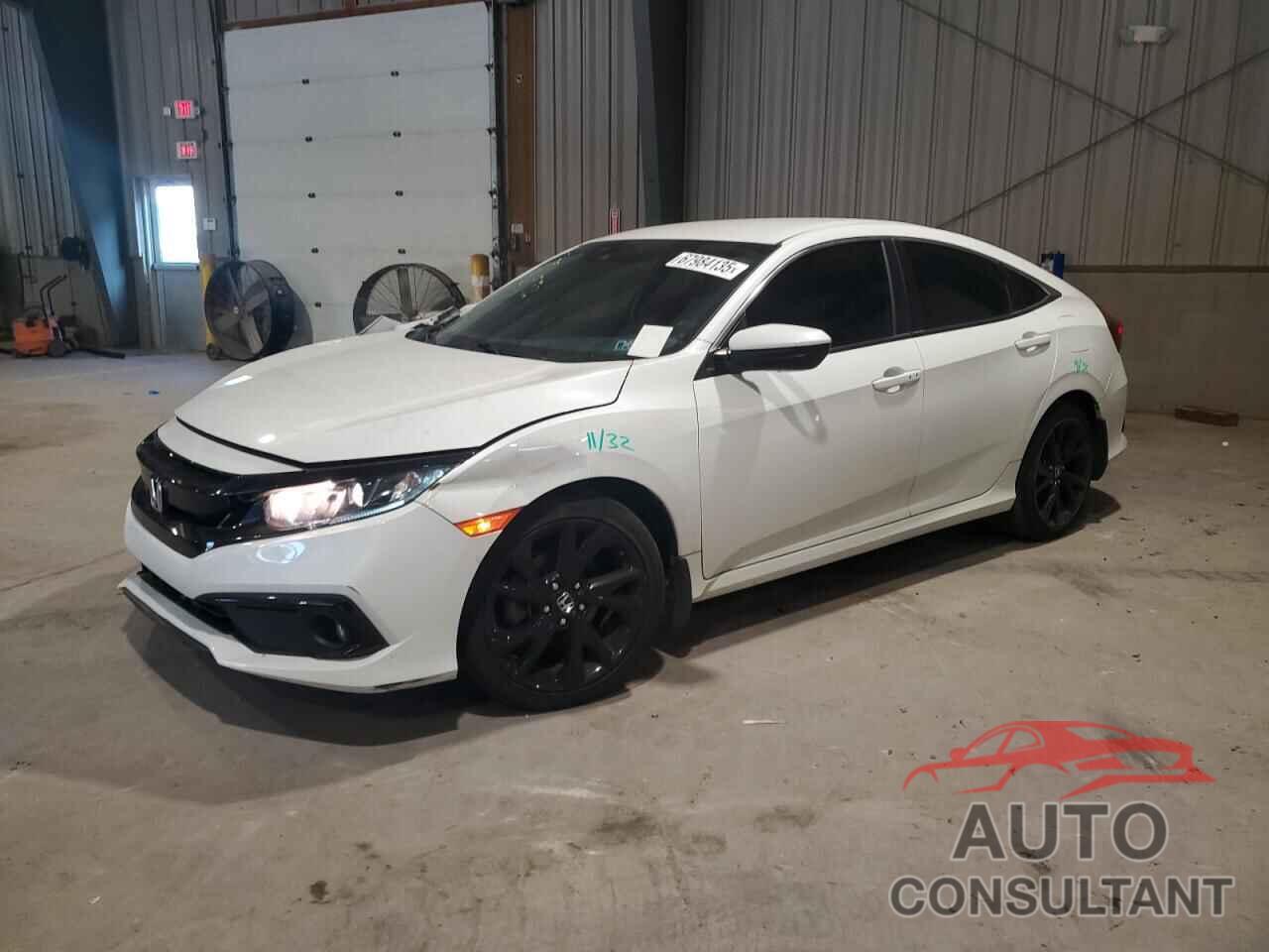 HONDA CIVIC 2019 - 2HGFC2F85KH504358