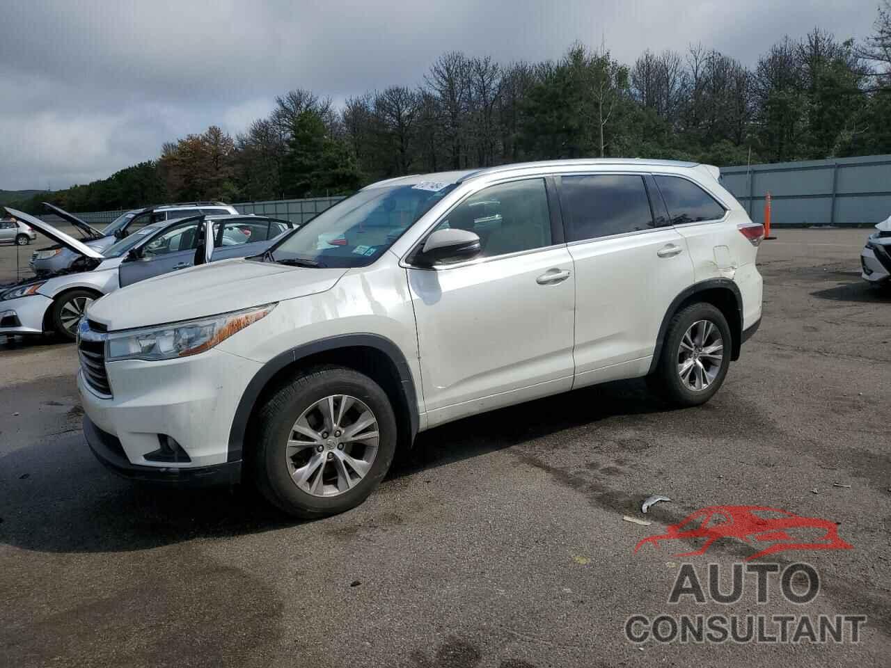 TOYOTA HIGHLANDER 2015 - 5TDJKRFH8FS078127