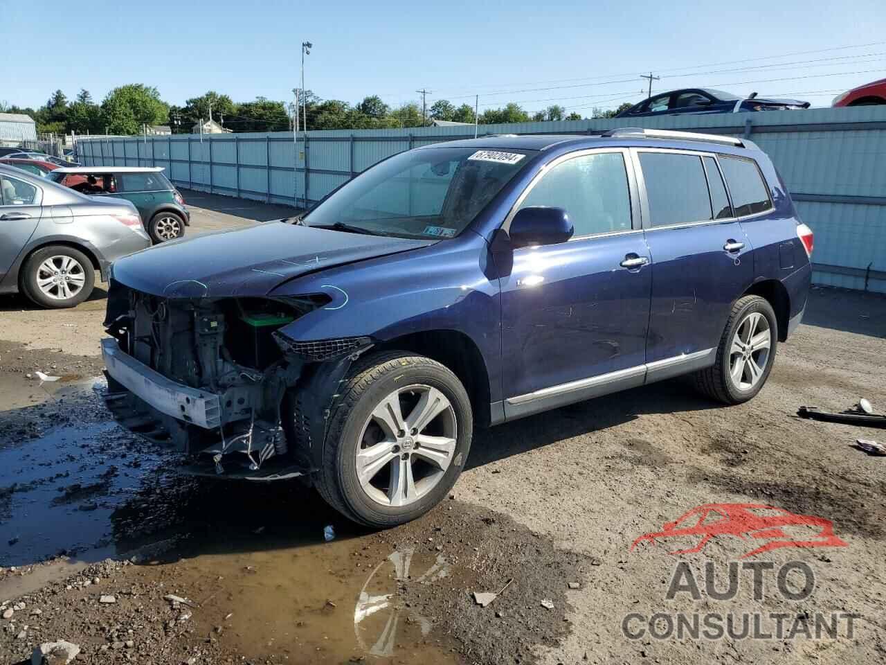 TOYOTA HIGHLANDER 2012 - 5TDDK3EH2CS166470