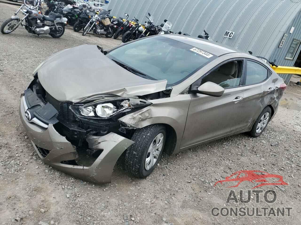 HYUNDAI ELANTRA 2016 - 5NPDH4AE3GH711510