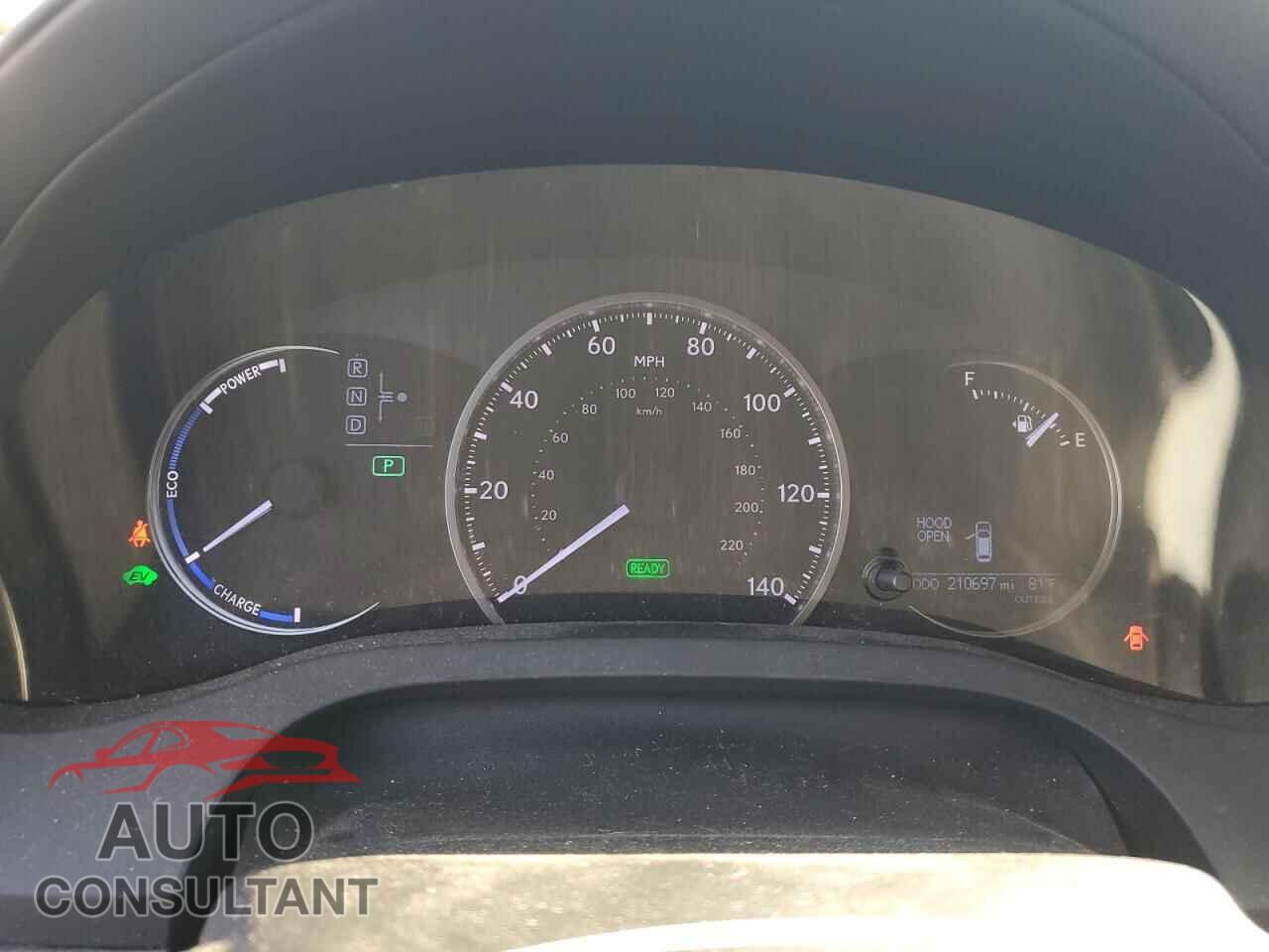 LEXUS CT 200 2015 - JTHKD5BH1F2221440