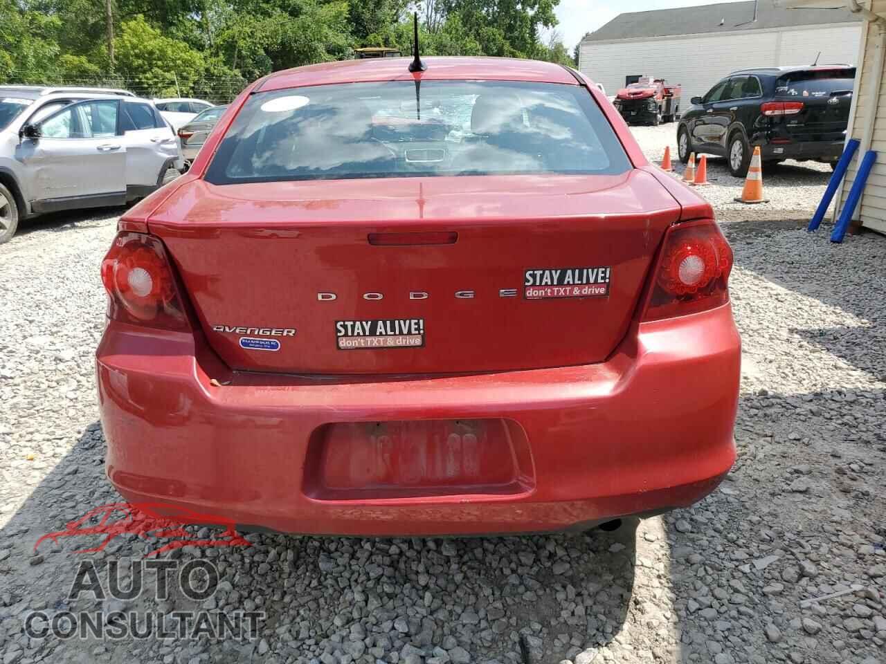 DODGE AVENGER 2013 - 1C3CDZAB5DN700471