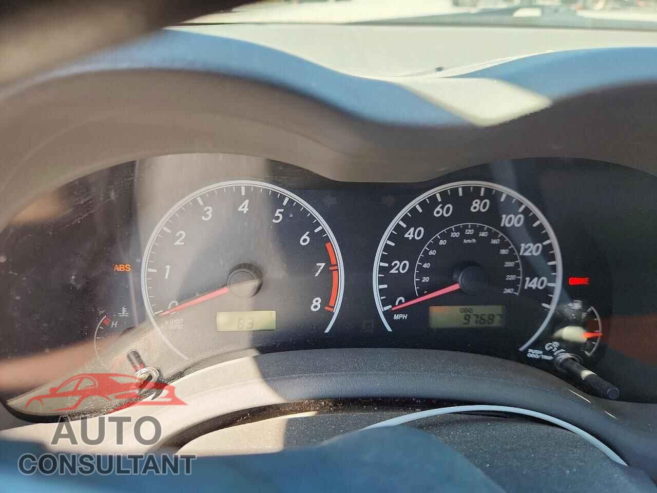 TOYOTA COROLLA 2010 - 2T1BU4EEXAC312276