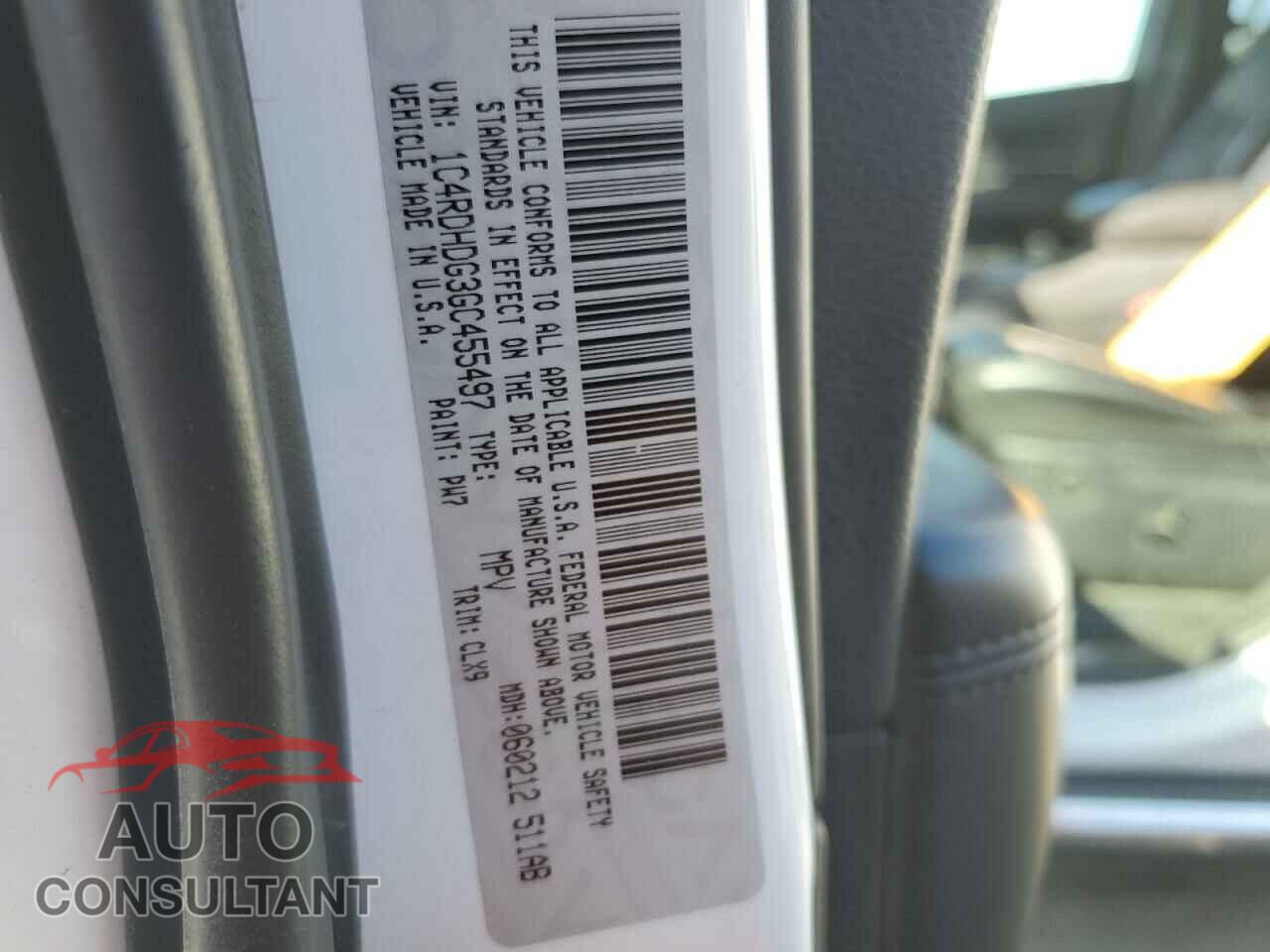 DODGE DURANGO 2016 - 1C4RDHDG3GC455497