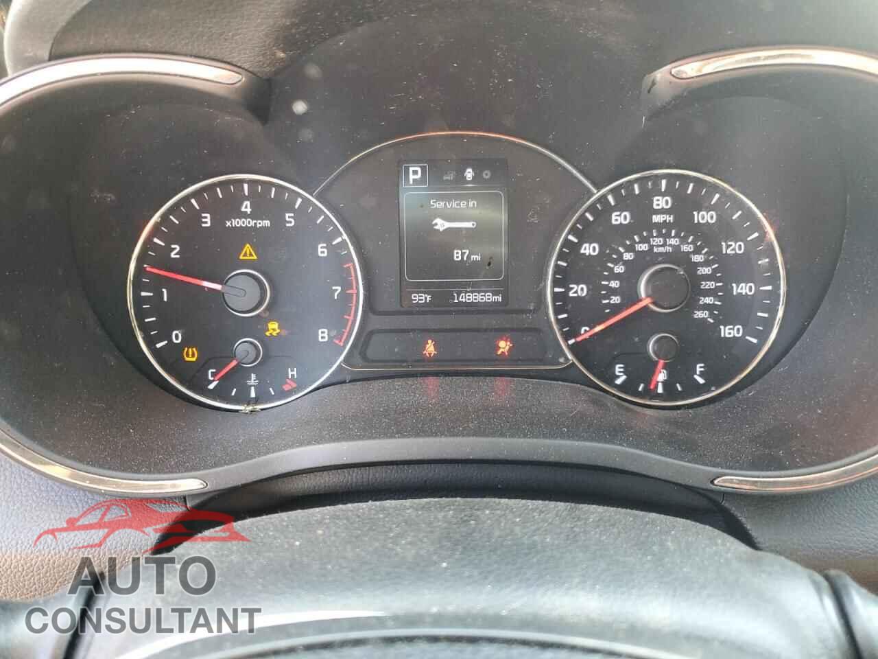 KIA FORTE 2017 - 3KPFL4A79HE016849