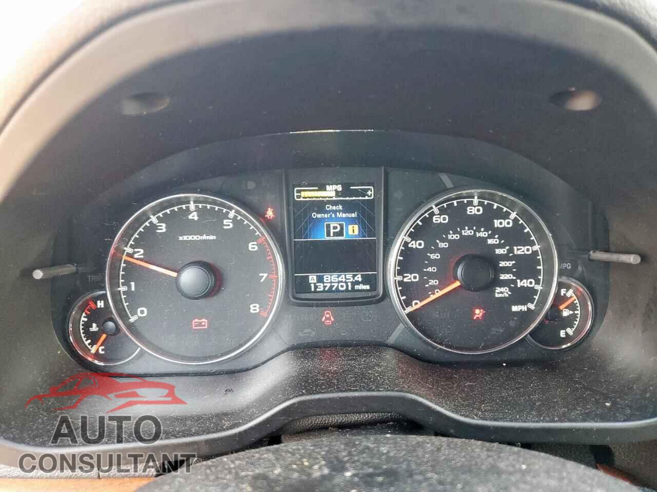 SUBARU OUTBACK 2013 - 4S4BRBKC8D3229978