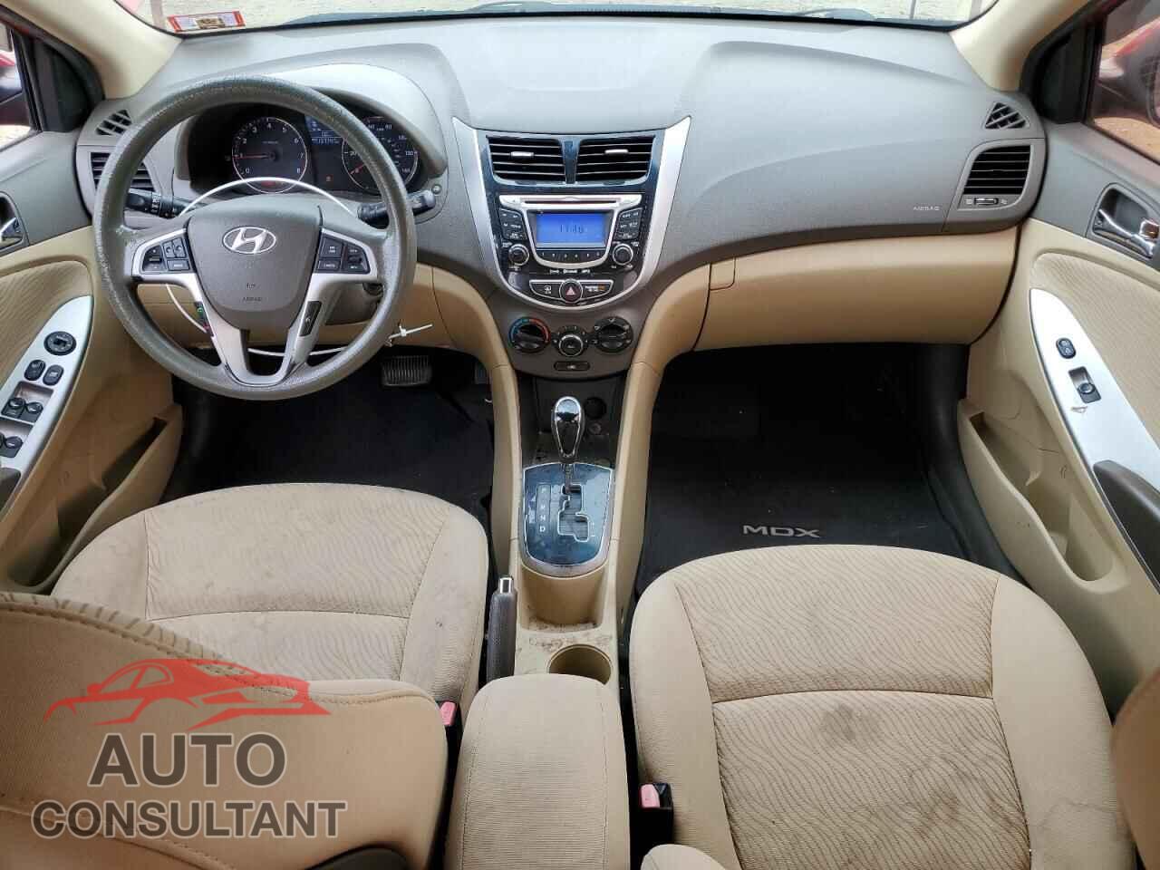 HYUNDAI ACCENT 2013 - KMHCU4AEXDU276568