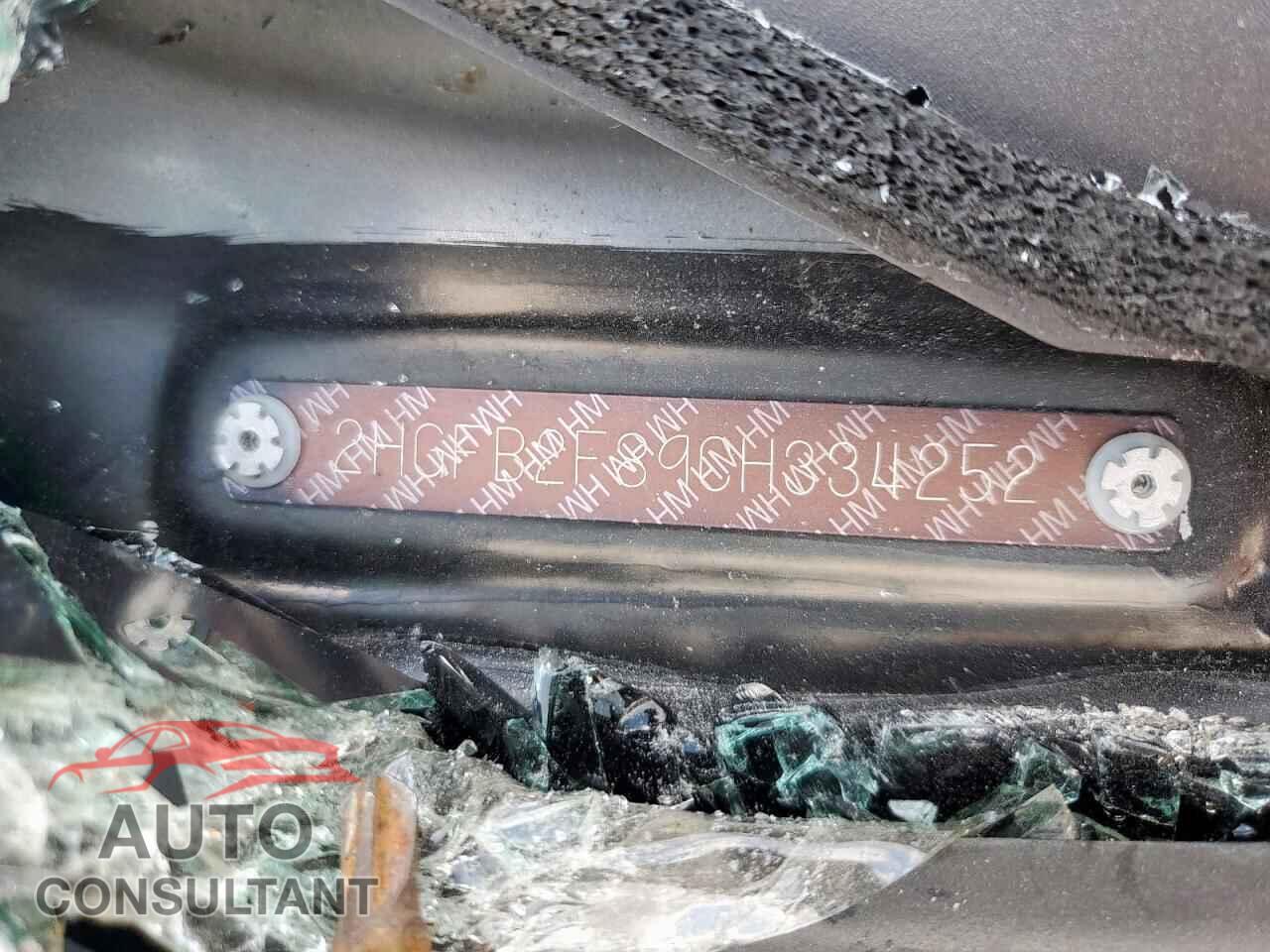 HONDA CIVIC 2012 - 2HGFB2F89CH334252