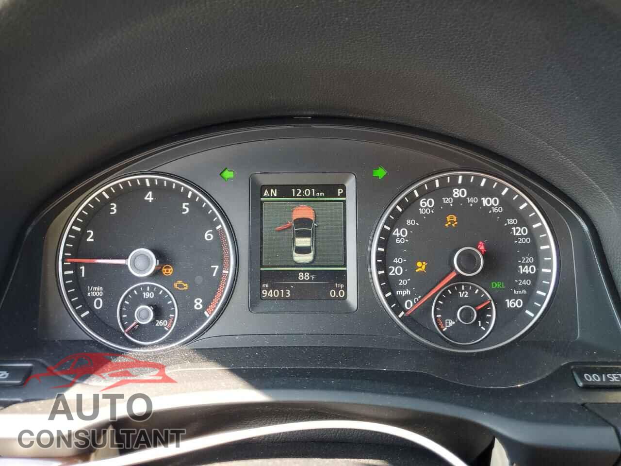 VOLKSWAGEN EOS 2012 - WVWFW7AH5CV005949