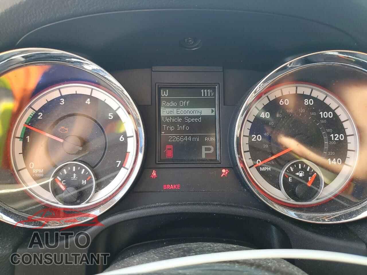 DODGE DURANGO 2012 - 1C4RDHDG0CC118487