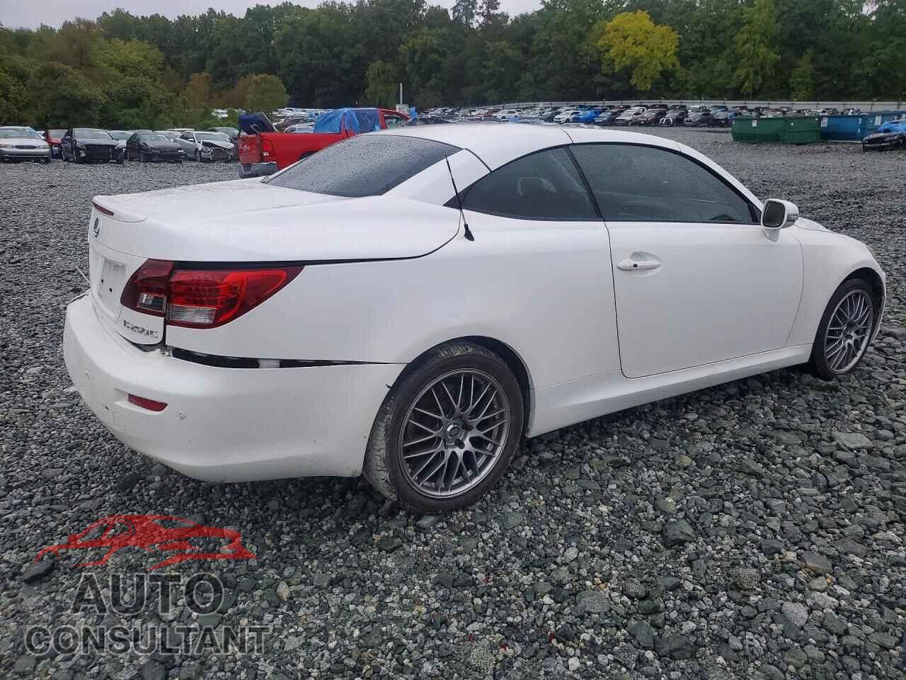 LEXUS IS 2012 - JTHFF2C26C2522754