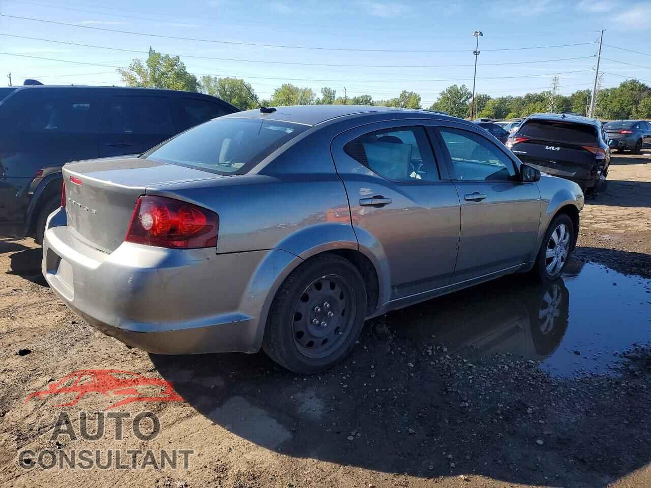 DODGE AVENGER 2012 - 1C3CDZAB2CN220404