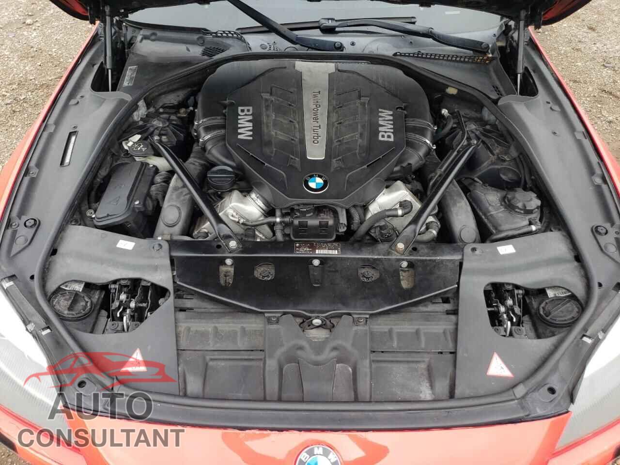 BMW 6 SERIES 2012 - WBALX3C59CDV77752