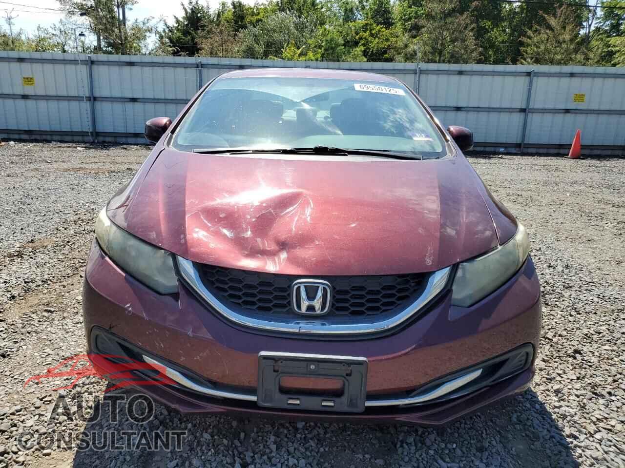 HONDA CIVIC 2013 - 19XFB2F5XDE068726