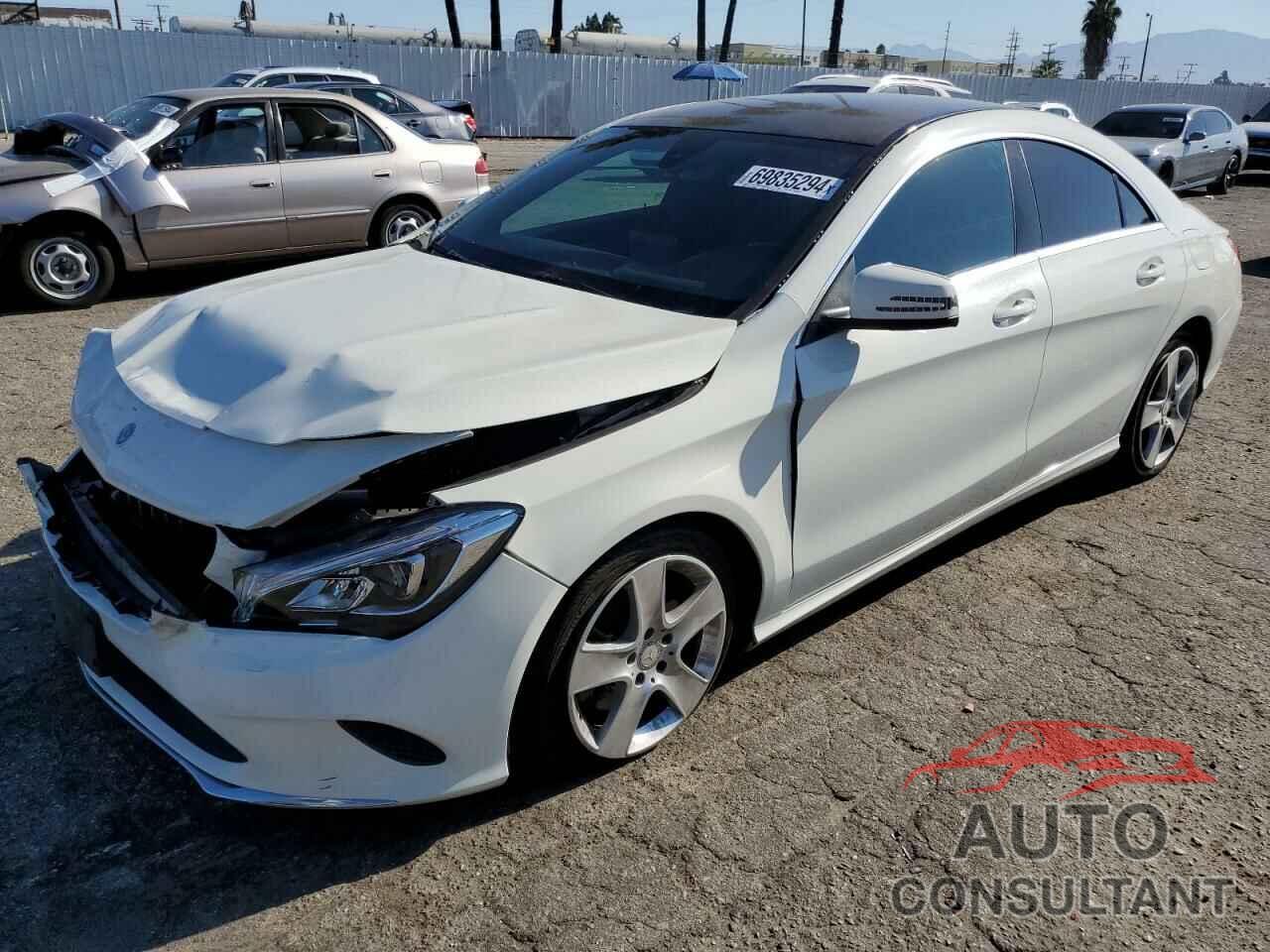 MERCEDES-BENZ CLA-CLASS 2017 - WDDSJ4EB1HN427490