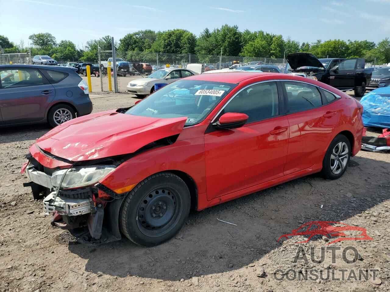 HONDA CIVIC 2016 - 2HGFC2F62GH541292