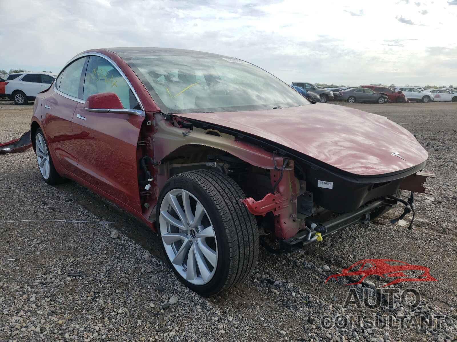 TESLA MODEL 3 2019 - 5YJ3E1EA5KF322367