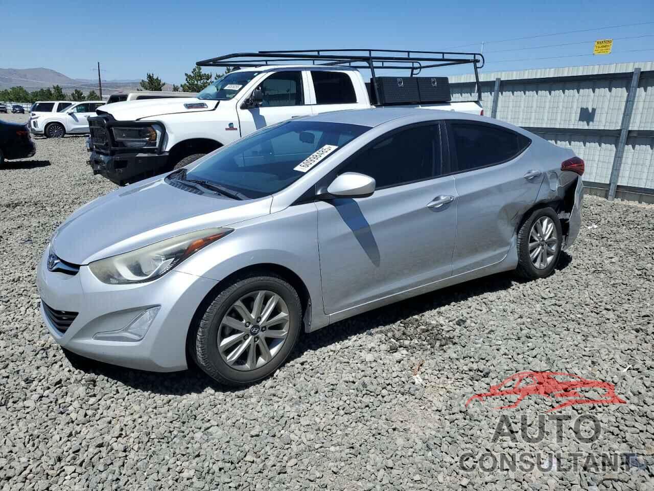 HYUNDAI ELANTRA 2014 - KMHDH4AE8EU109250
