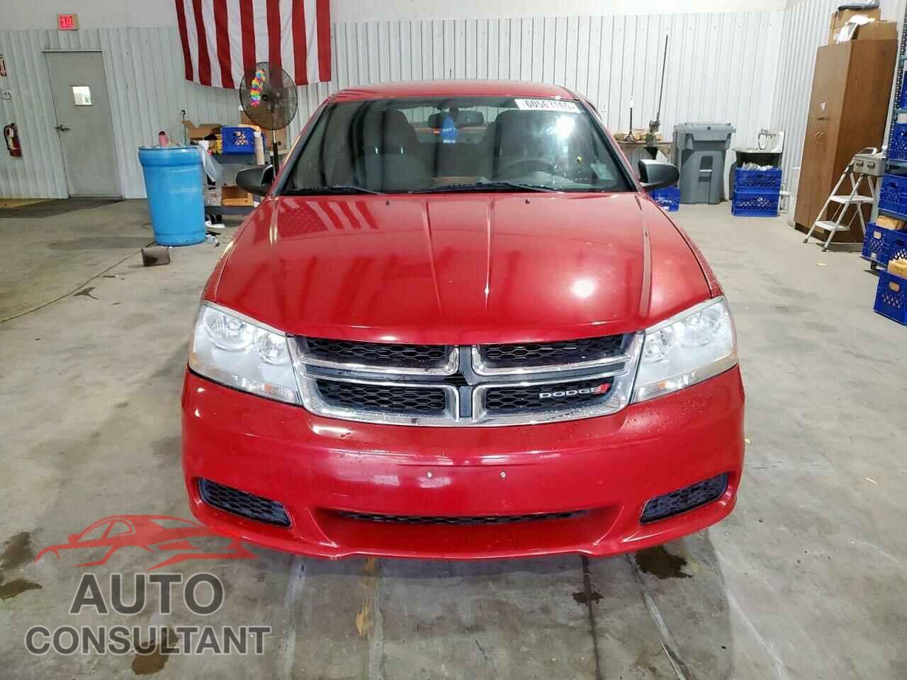 DODGE AVENGER 2013 - 1C3CDZAG9DN587345
