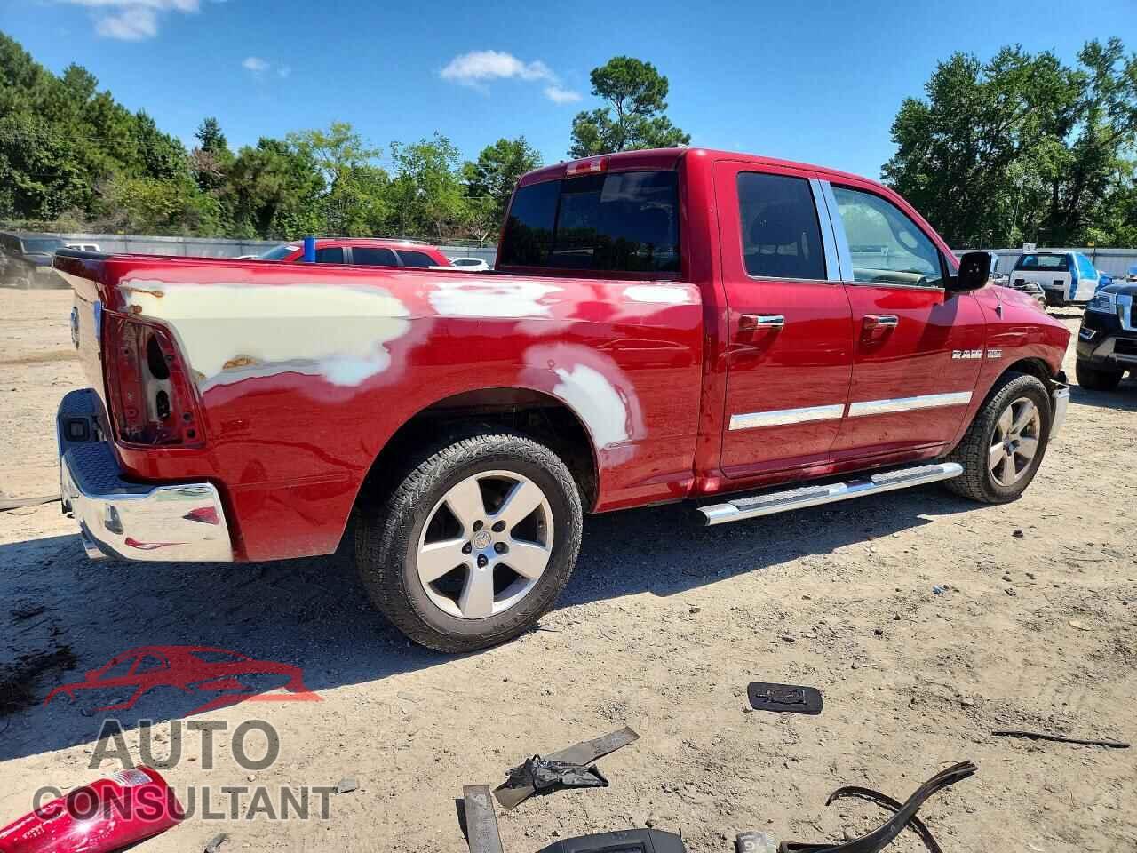 DODGE RAM 1500 2010 - 1D7RB1GT1AS106184