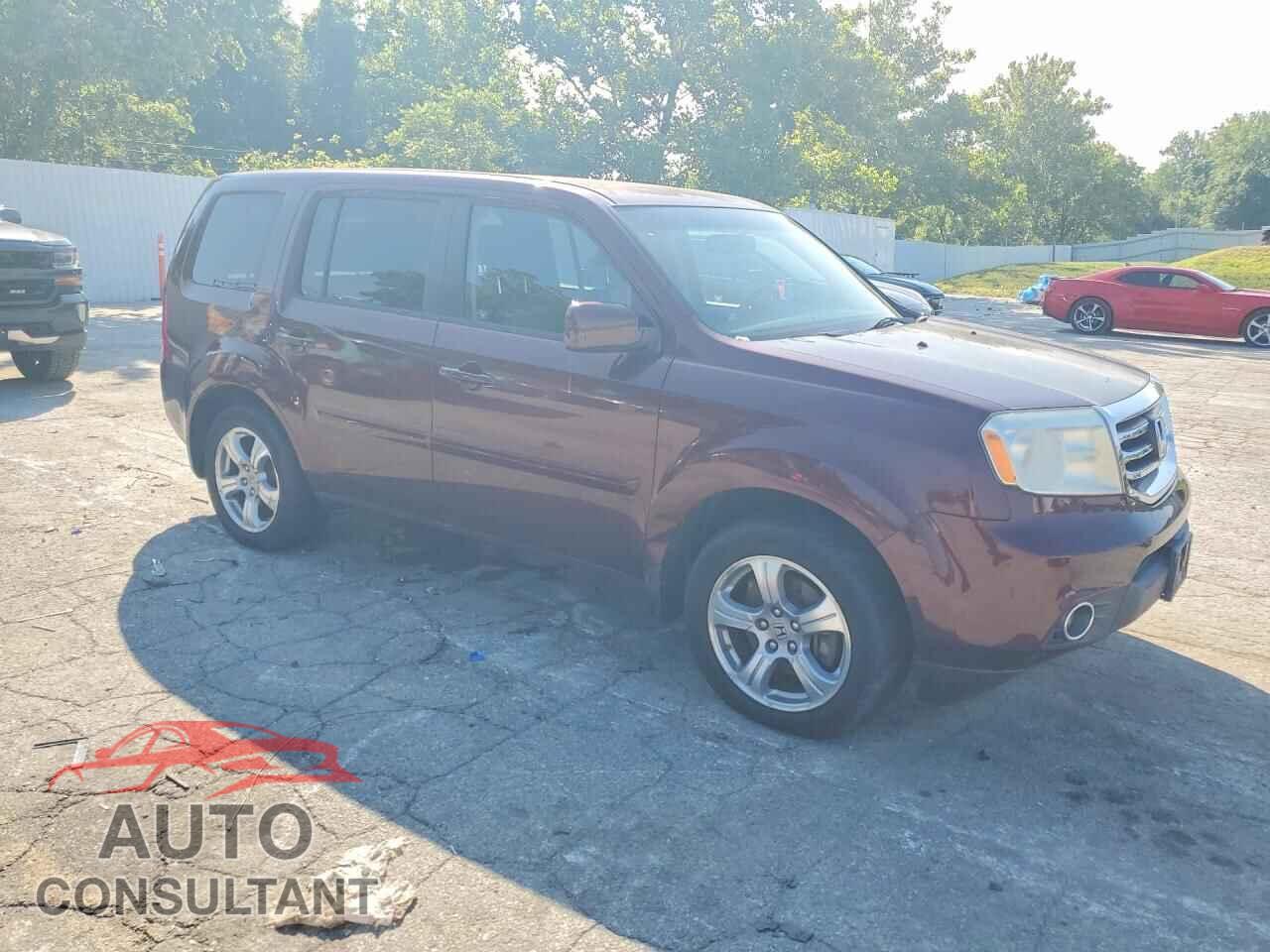 HONDA PILOT 2012 - 5FNYF4H58CB051034