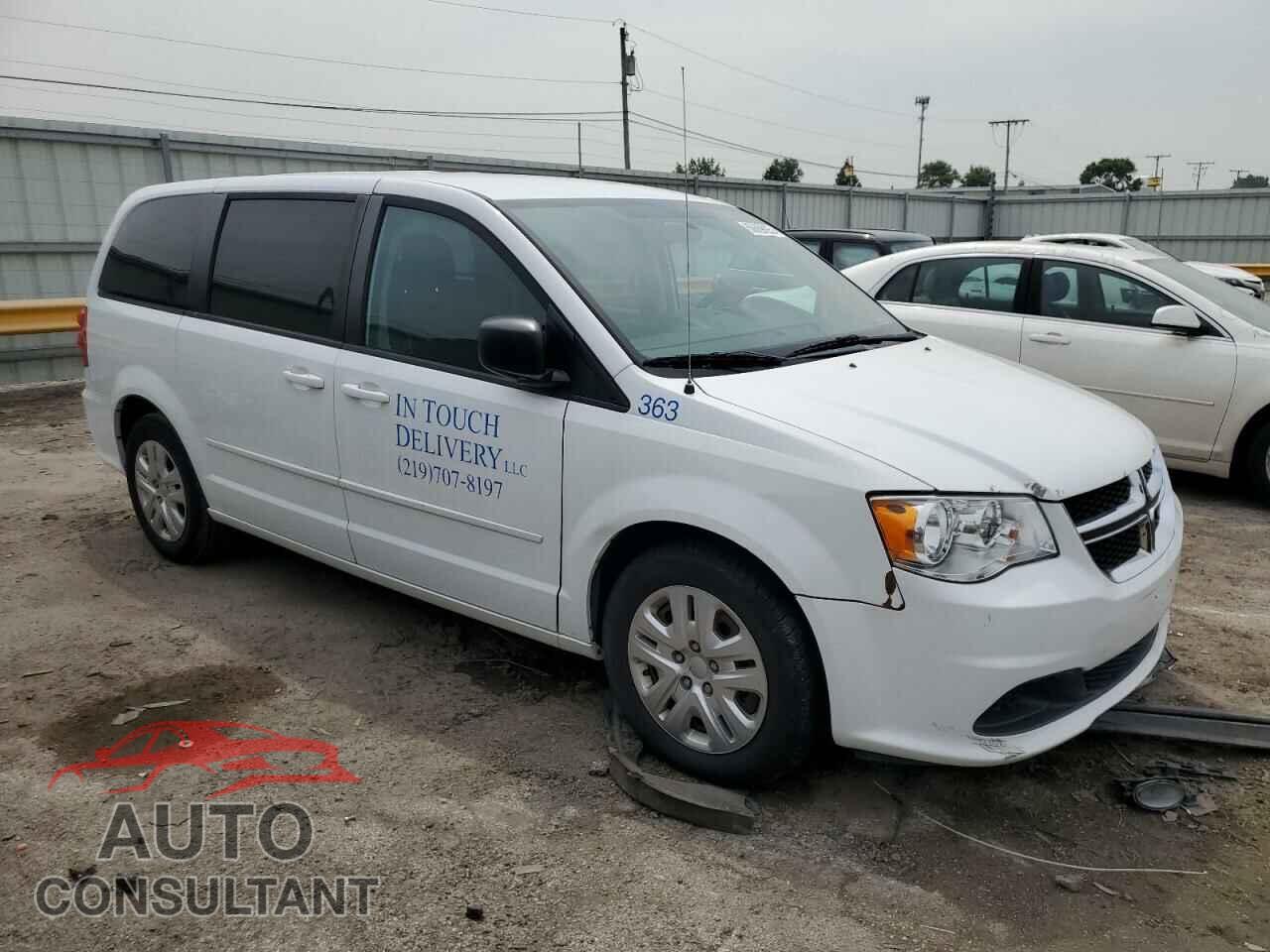 DODGE CARAVAN 2016 - 2C4RDGBG4GR243437