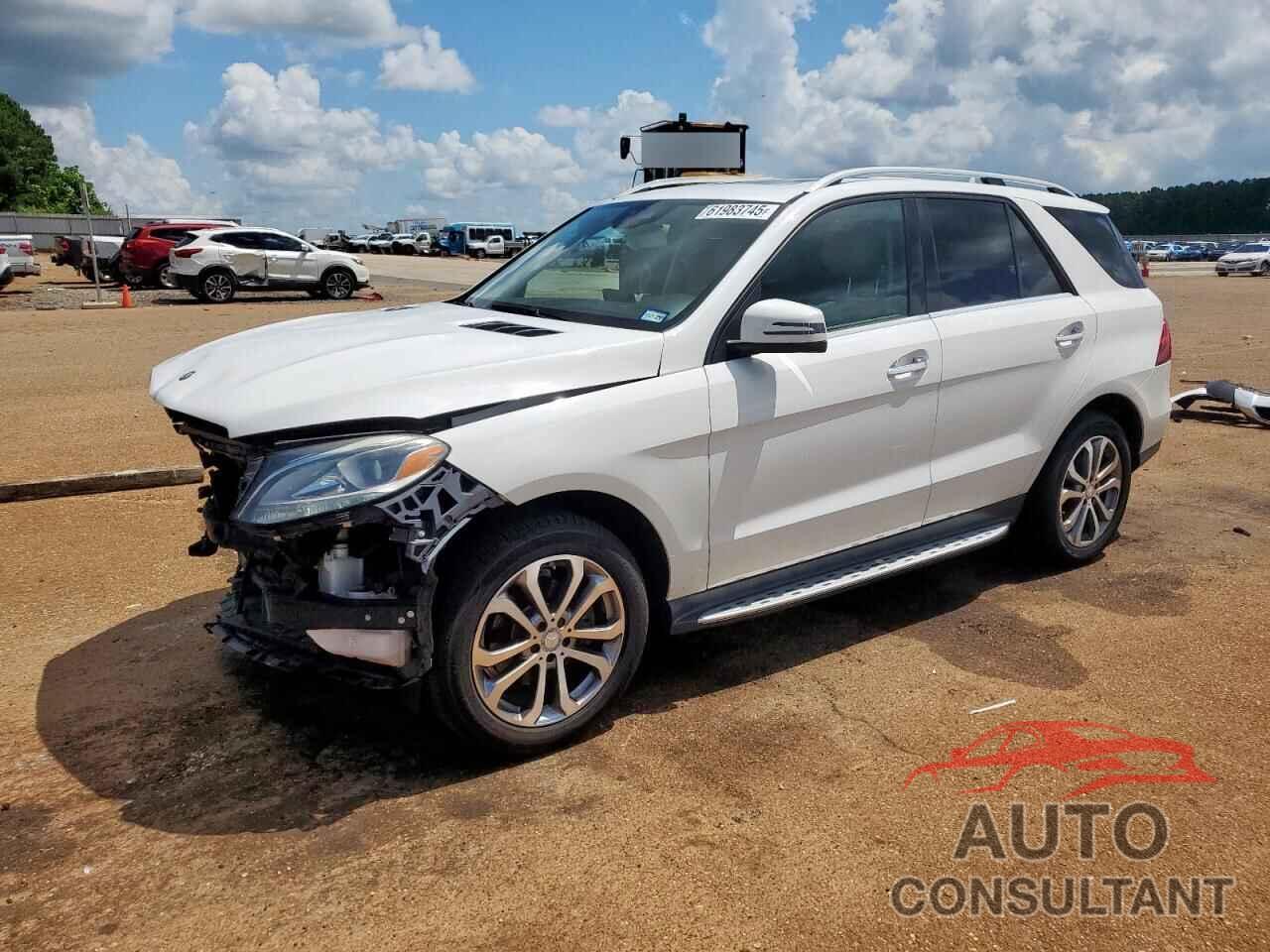 MERCEDES-BENZ GLE-CLASS 2016 - 4JGDA5JB0GA655450