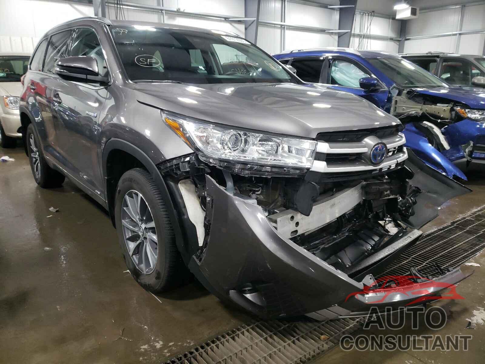 TOYOTA HIGHLANDER 2018 - 5TDJGRFHXJS052171