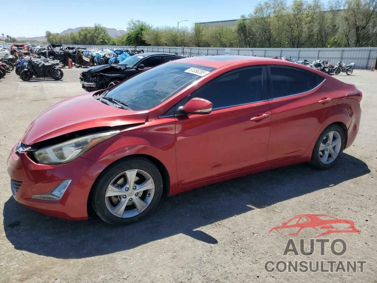 HYUNDAI ELANTRA 2016 - KMHDH4AEXGU582716