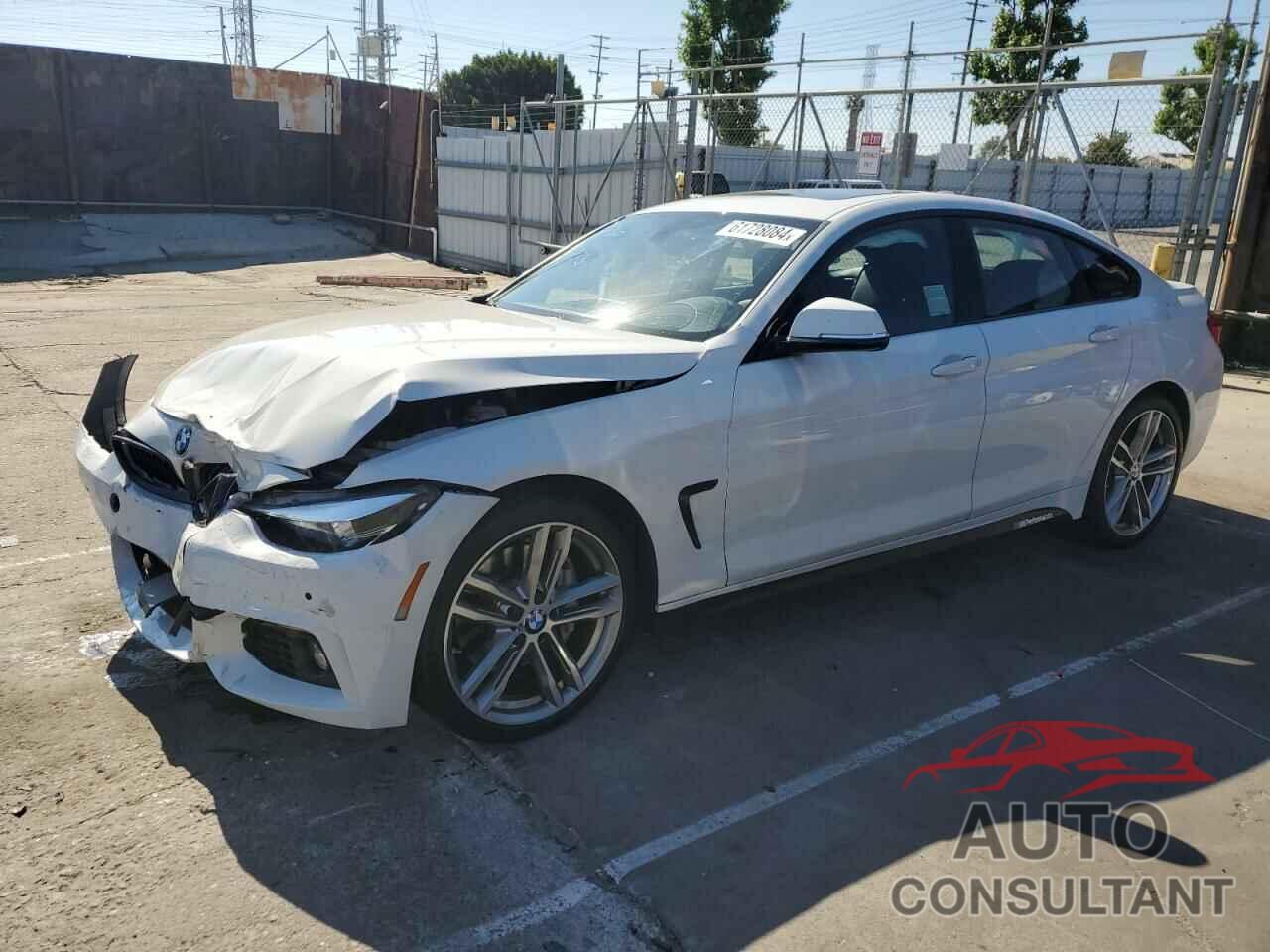 BMW 4 SERIES 2018 - WBA4J5C50JBF20286