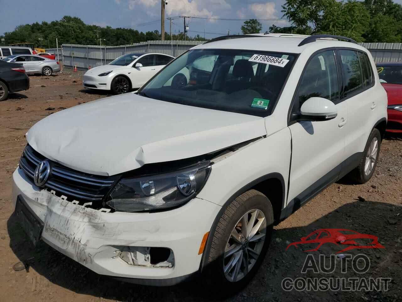 VOLKSWAGEN TIGUAN 2017 - WVGBV7AX7HK051635