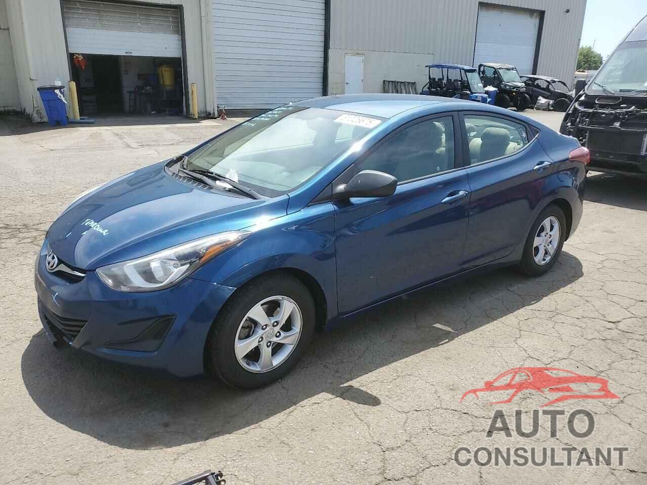 HYUNDAI ELANTRA 2014 - KMHDH4AE3EU067179