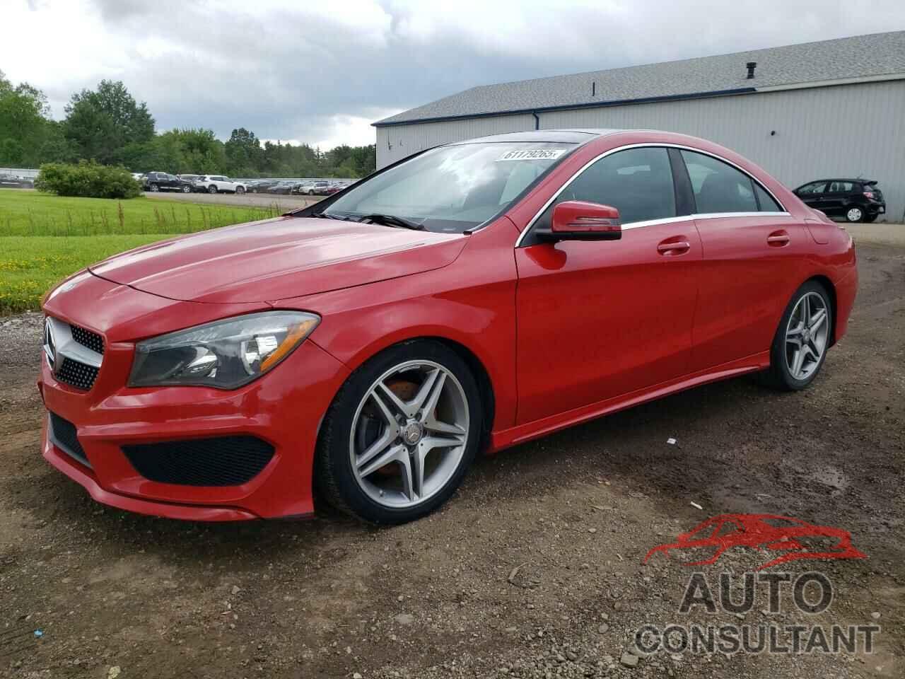 MERCEDES-BENZ CLA-CLASS 2014 - WDDSJ4EB7EN043189