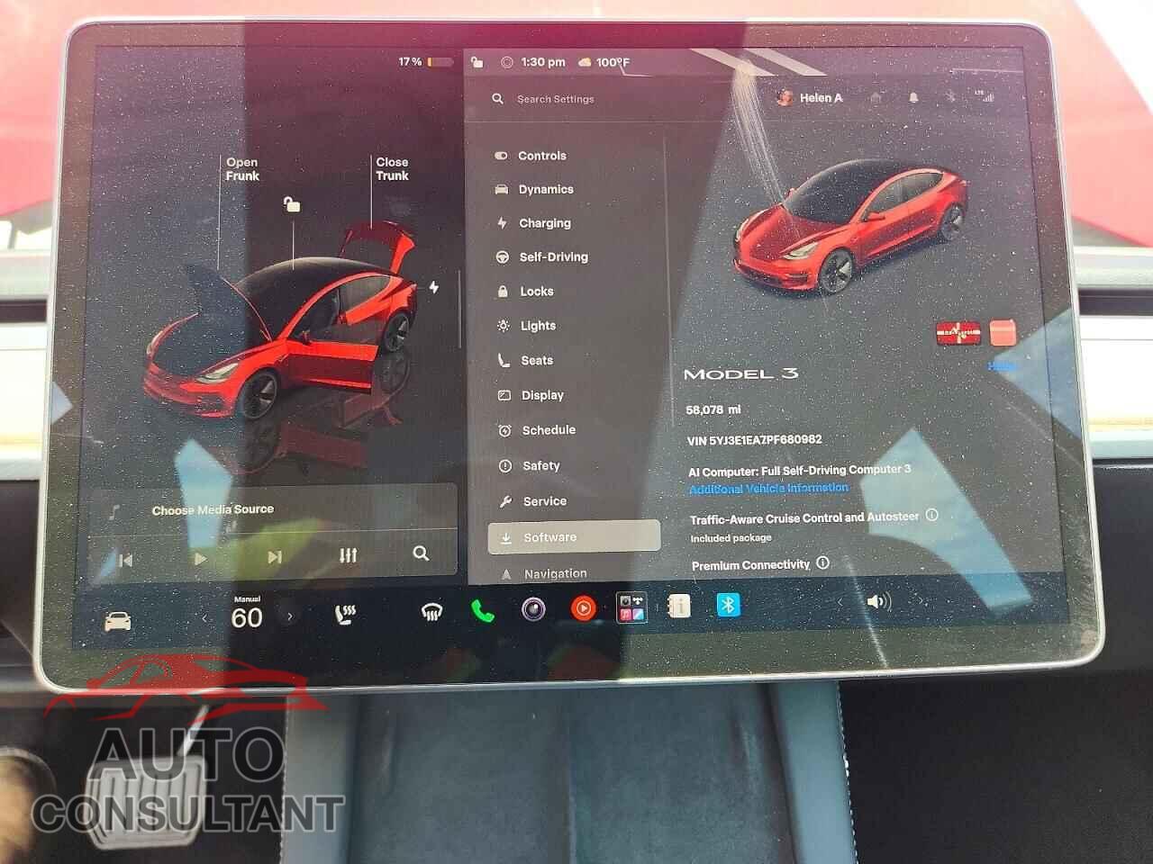 TESLA MODEL 3 2023 - 5YJ3E1EA7PF680982