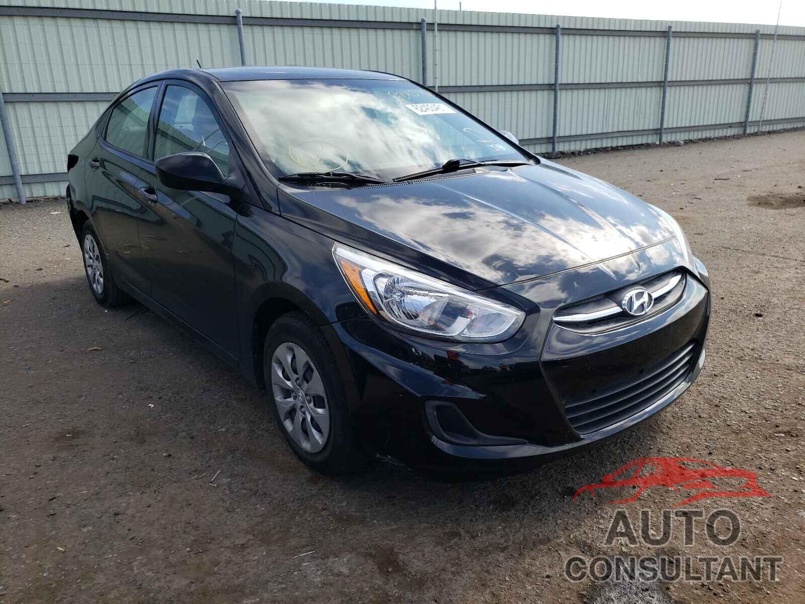 HYUNDAI ACCENT 2017 - KMHCT4AE9HU355349