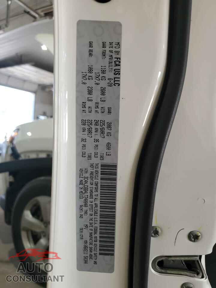 JEEP COMPASS 2020 - 3C4NJDBB4LT240040