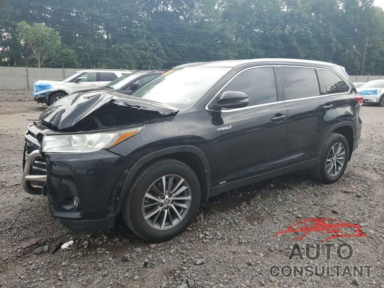 TOYOTA HIGHLANDER 2019 - 5TDJGRFH7KS075229