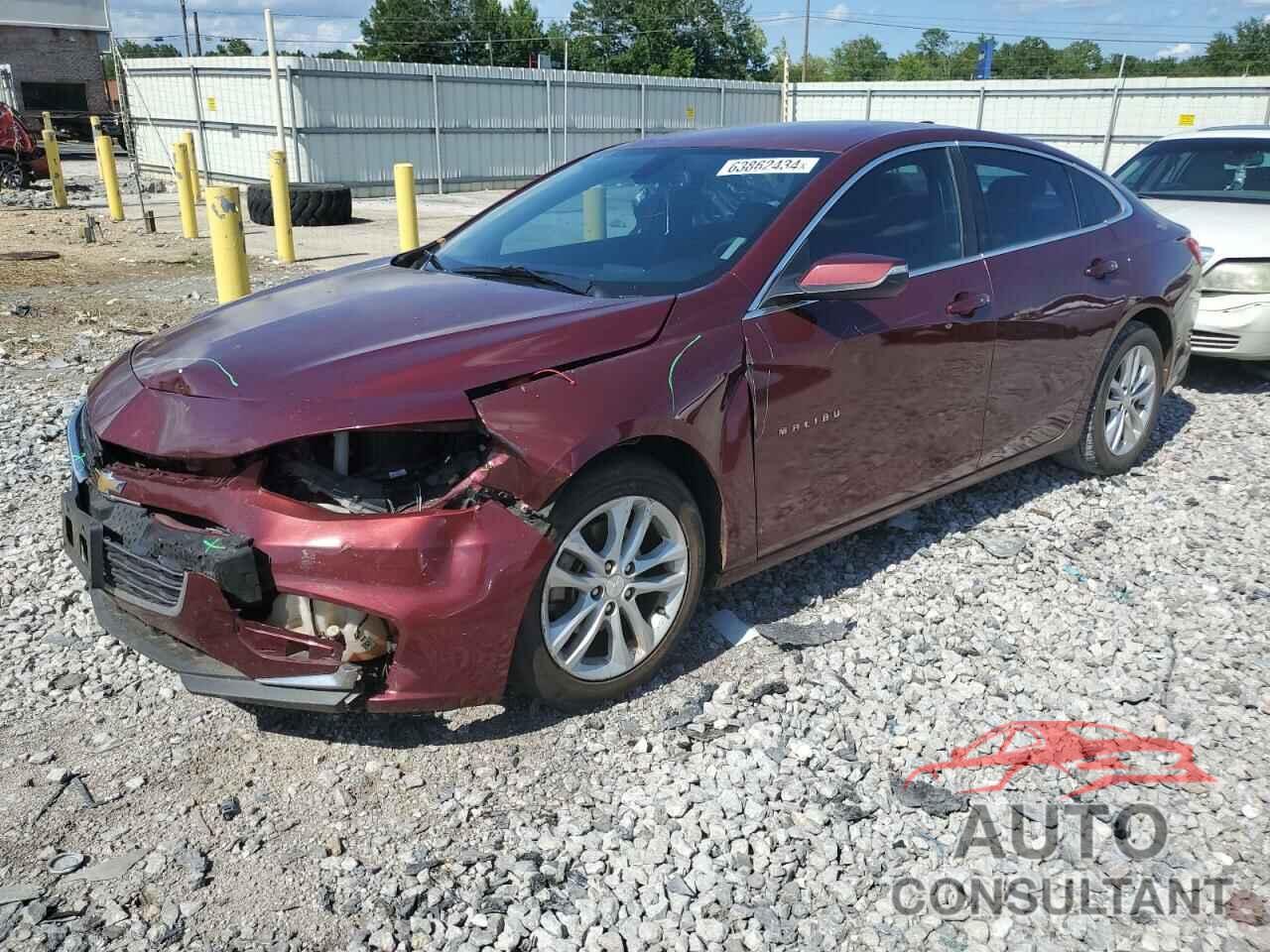 CHEVROLET MALIBU 2016 - 1G1ZE5ST2GF233634