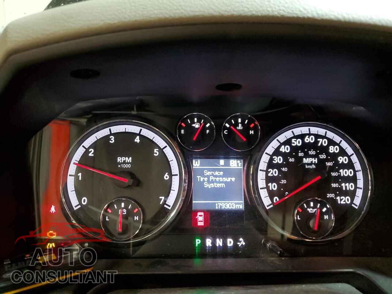 DODGE RAM 2500 2012 - 3C6TD5DT3CG112754