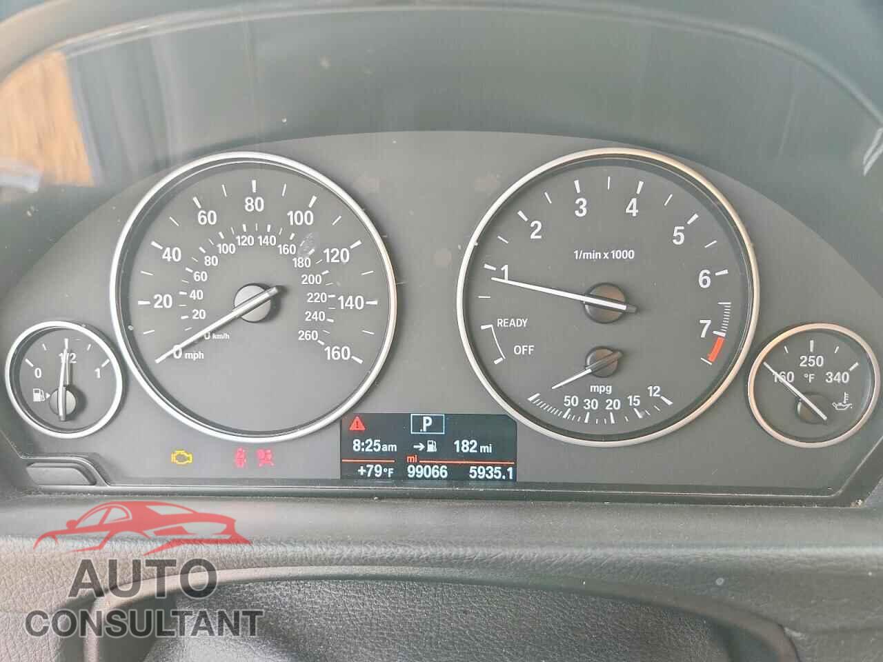 BMW 3 SERIES 2015 - WBA3B3C5XFF547991