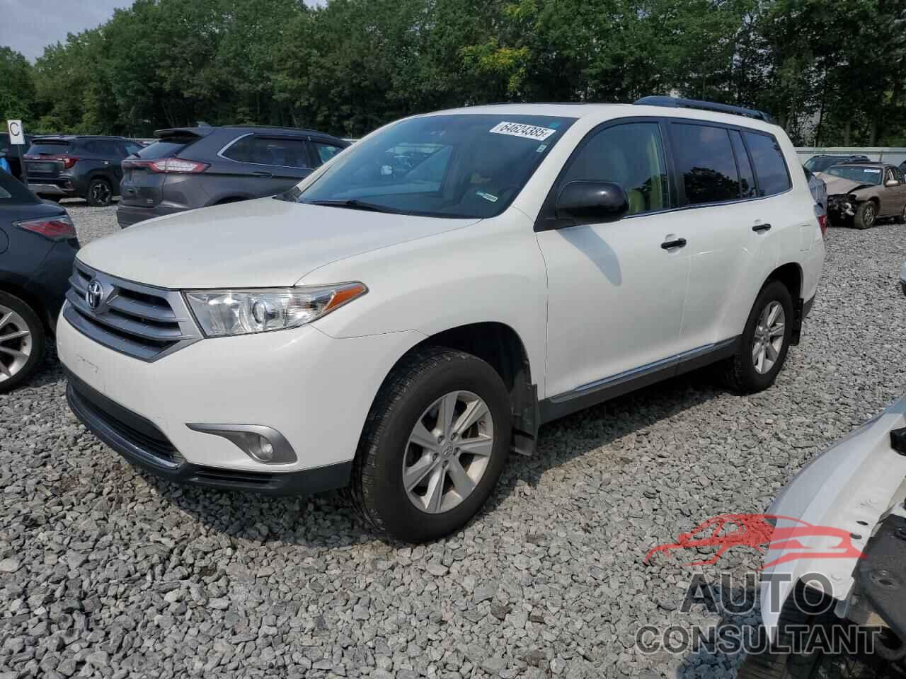 TOYOTA HIGHLANDER 2013 - 5TDZK3EH1DS126890