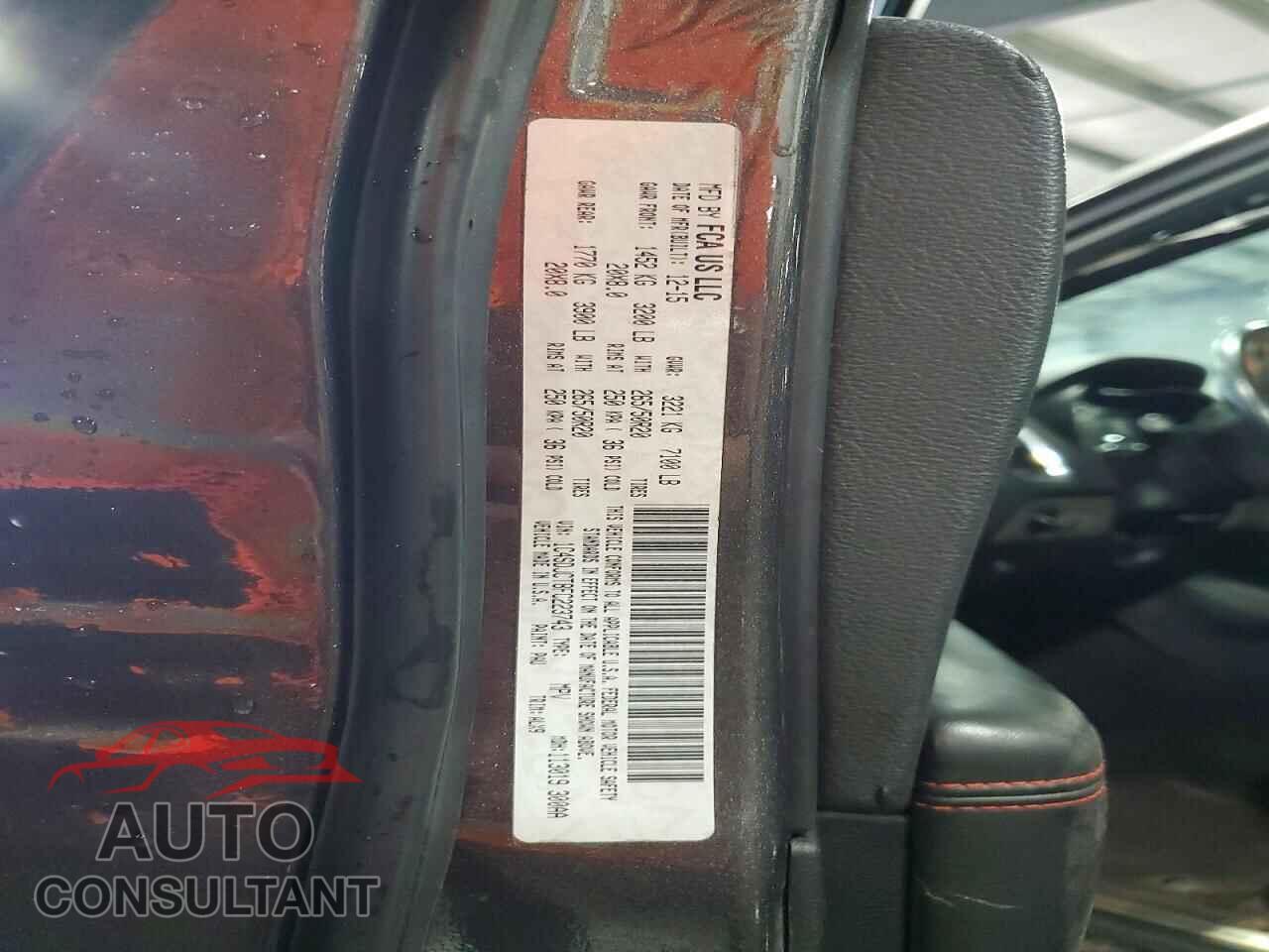 DODGE DURANGO 2015 - 1C4SDJCT8FC223743