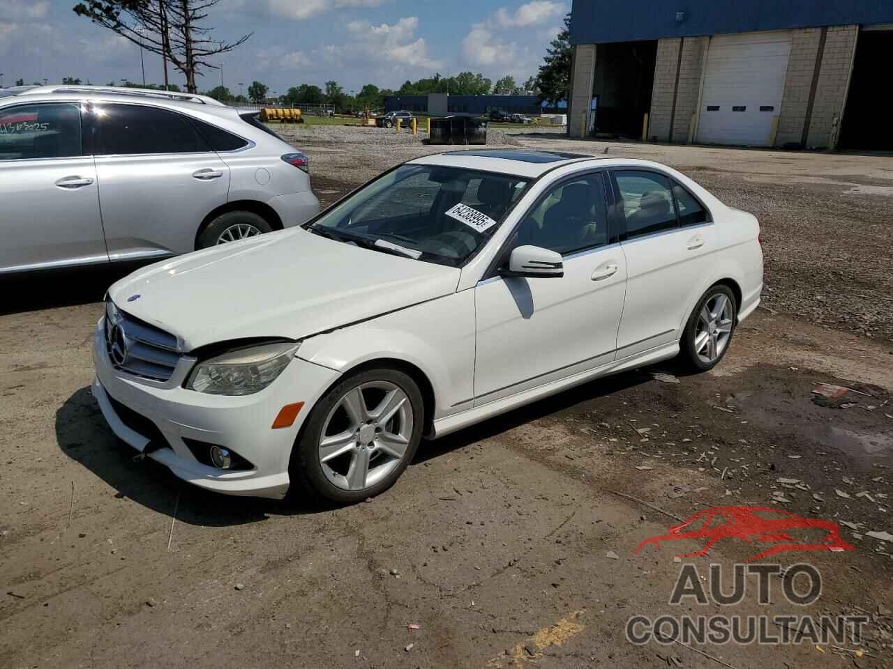 MERCEDES-BENZ C-CLASS 2010 - WDDGF8BB6AF420487
