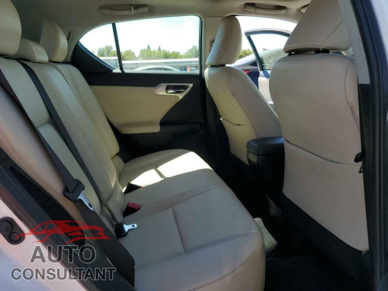 LEXUS CT 200 2011 - JTHKD5BH2B2010273
