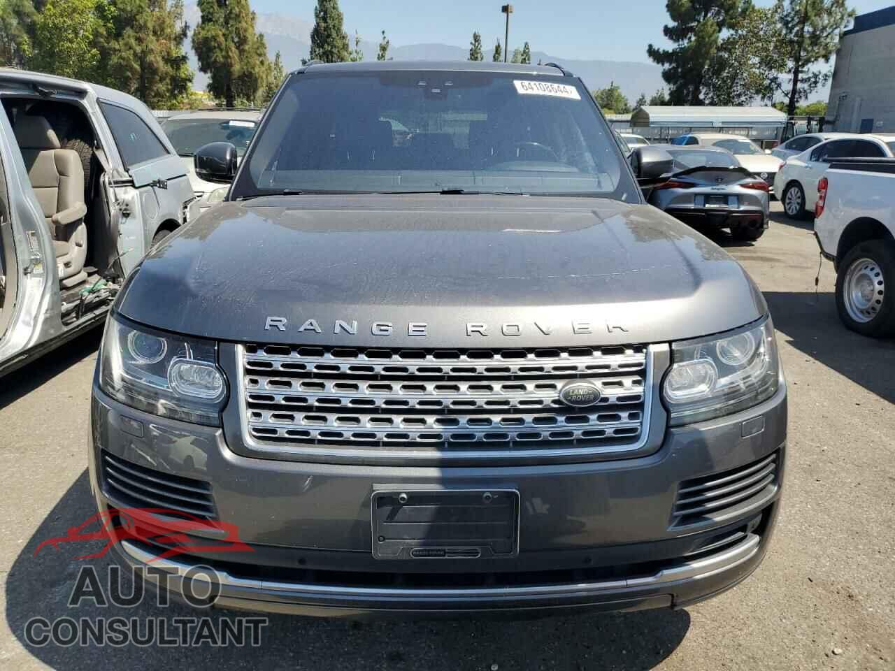LAND ROVER RANGEROVER 2017 - SALGS2FK2HA351777